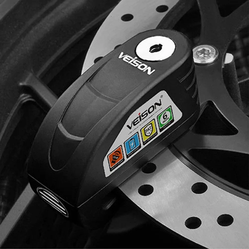 

Motorcycle Anti-theft Lock Disc Brake Intelligent Controllable Alarm Lock 130dB Anti-theft Waterproof Motorcycle Lock