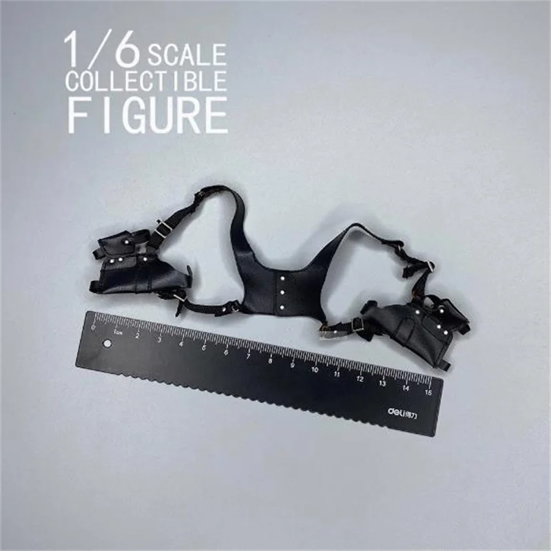 1/6 Bilancia Soldato Nero Entrambe Le Spalle Fondina Modello Giocattolo Accessori Misura 12 ''Action Figure Doll In Magazzino