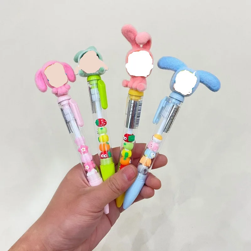 New Mini Cute Adorable Bead String Black Gel Pen Cute Student Pen Creative Gel Pen