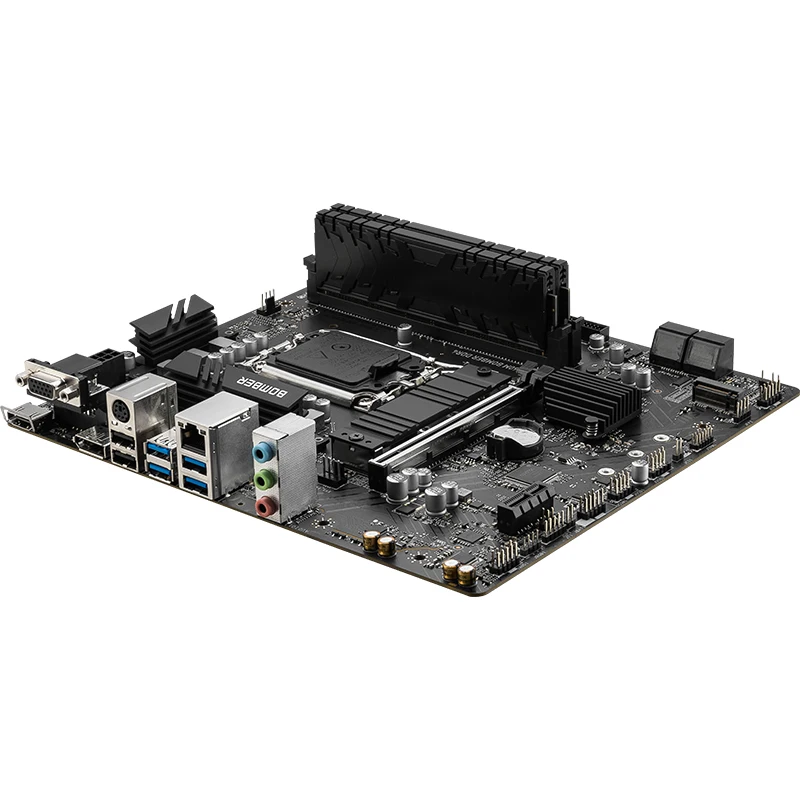 

MSI Diy Gaming Computer Motherboard intel 12th/13th Gen Ready, Dual placa mãe H610M BOMBER DDR4 64GB Intel H610 LGA 1700