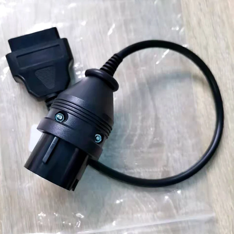 38 Pin To 16 Pin OBD2 OBD II Diagnostic Adapter For Mercedes 38 Pin OBD 38Pin Connector For Benz