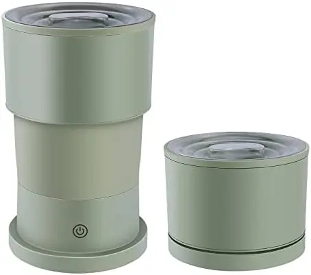 Portable Washing Machine - Foldable Mini Small Washer for Baby Clothes, Underwear or Small Items, Suitable for Apartment, Laundr