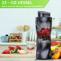 Electric Portable Juicer Fresh Fruit Mixer 700ML Multifunctional USB Rechargeable Shakes Smoothie Blender Outdoor Mixing Cup 4