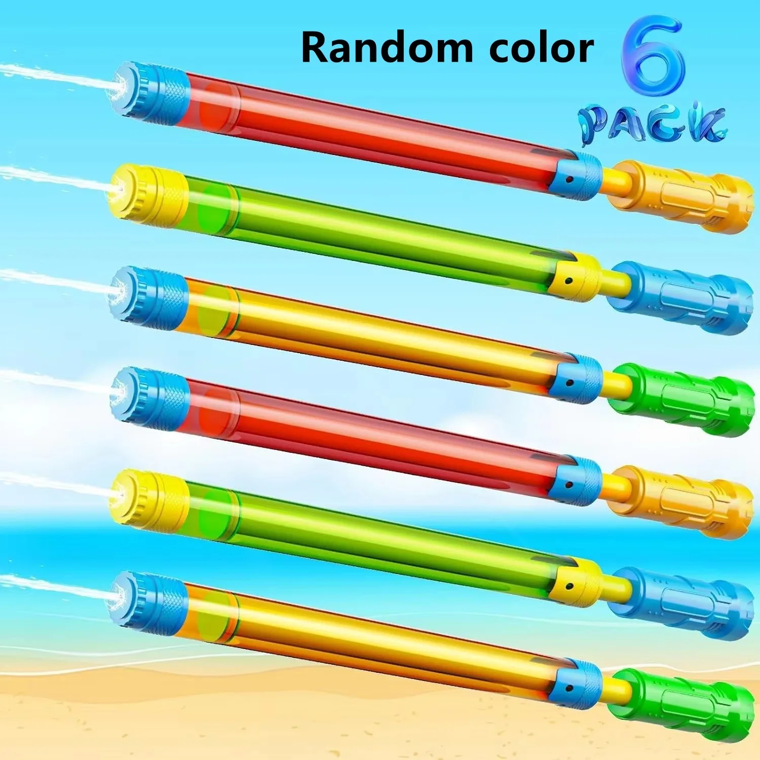 

Water Soaker Blaster -16.5'' Bulk Squirt Gun for Kids Adults Water Game Fighting Toys for Summer Pool Beach Outdoor Activity