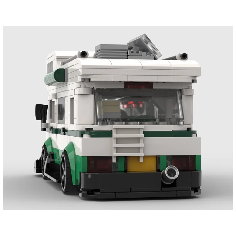 577-Piece Outdoor Camping RV Model (MOC) – Creative Educational Building Block Gift for Kids view 5