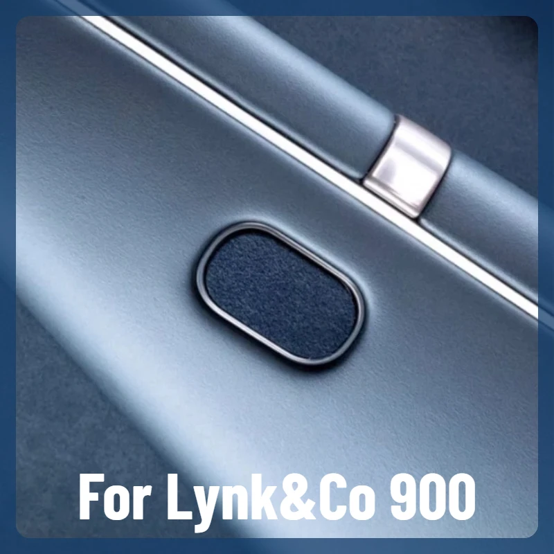 For Lynk&Co 900 Alcantara Suede Door Window Switch Panel Stickers Anti-Scratch Protective Trim Decals Car Interior Accessories