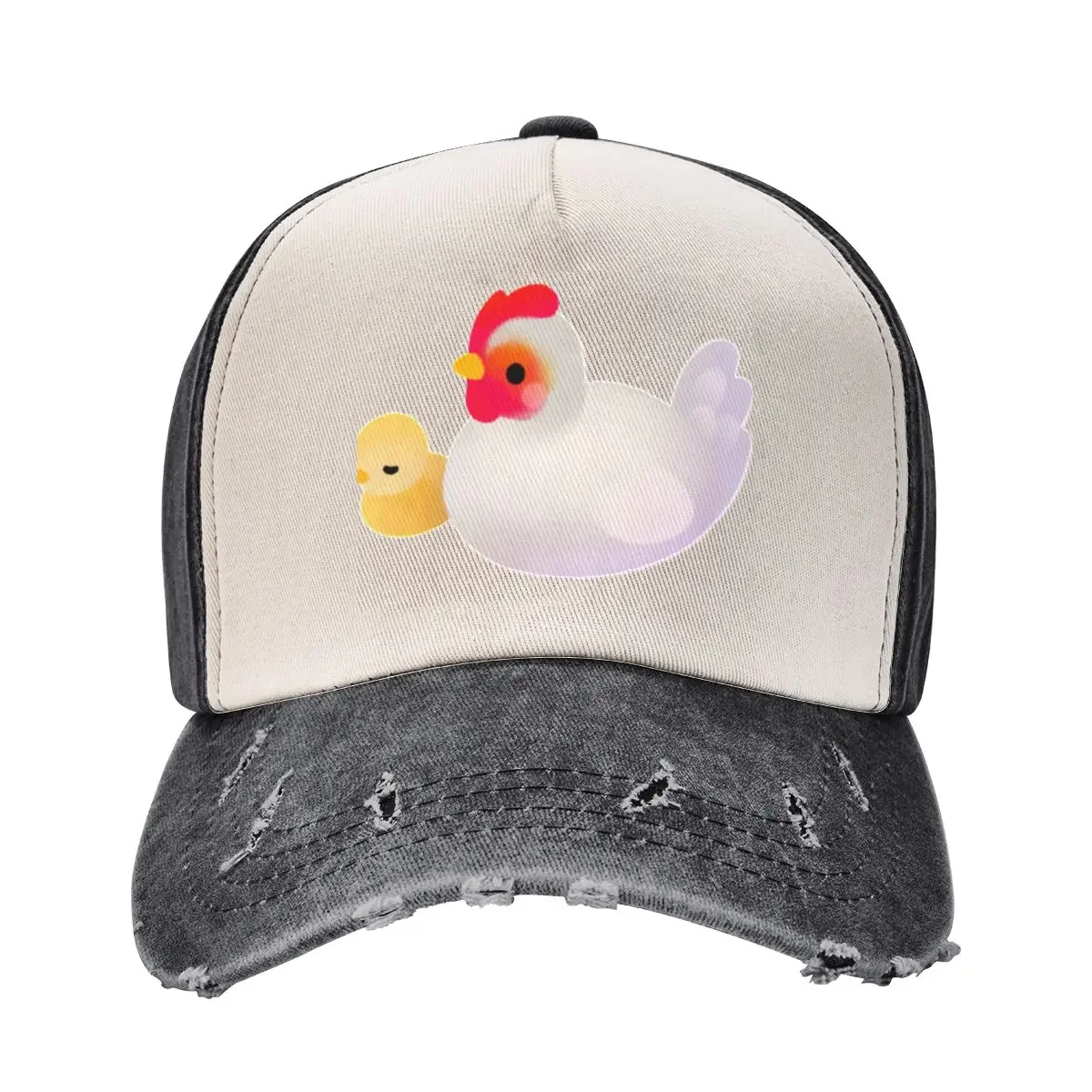 Chicken and Chick - pastel Baseball Cap New In The Hat fishing hat dad hat Men's Women's