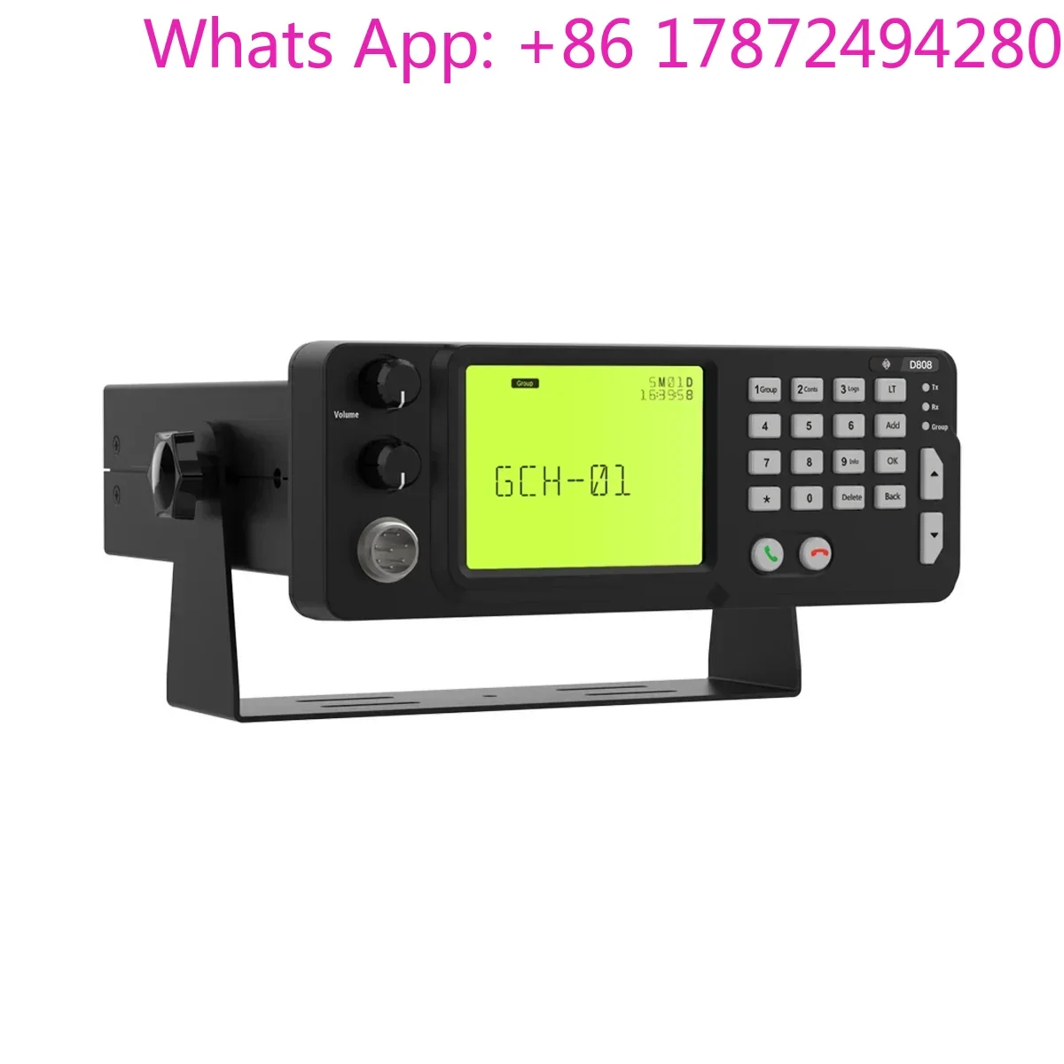 Communication Range Over 40NM Two Way Radio Phone UHF 4 Inch Screen