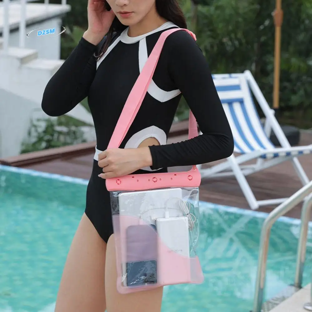 

Touchable Screen Swimming Waterproof Bag IPX8 Waterproof PVC Mobile Phone Waterproof Bag Underwater Floating