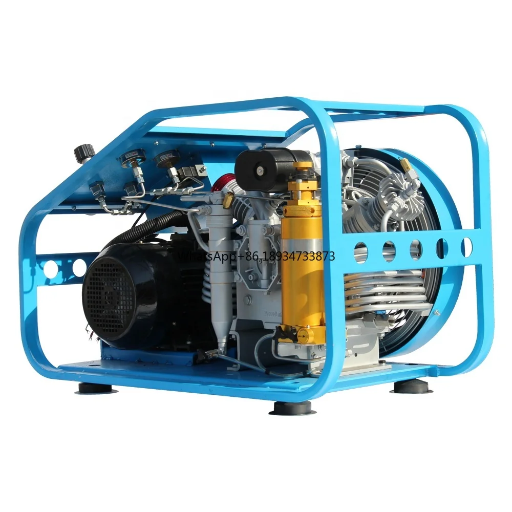 DMC High Pressure Air Compressor 225bar 250bar 300bar 330bar 250L/MIN 9CFM for Scba Scuba Diving Breathe Paintball