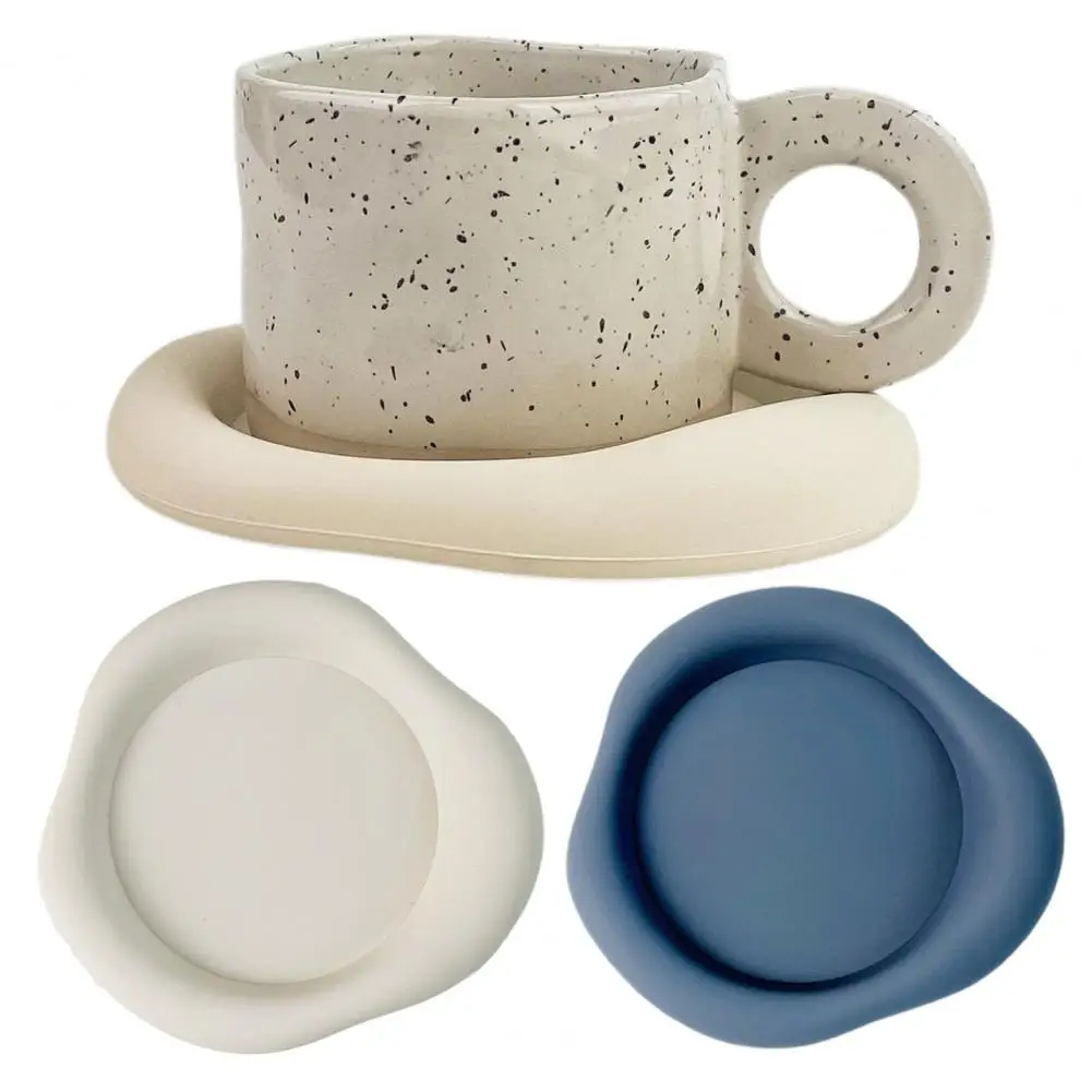 

Новинка, 1 шт., силиконовая подставка с облаком, противоскользящий и термостойкий коврик для чашки для напитков, коврик для кофе, горячий коврик, защита для стола, набор кухонной посуды