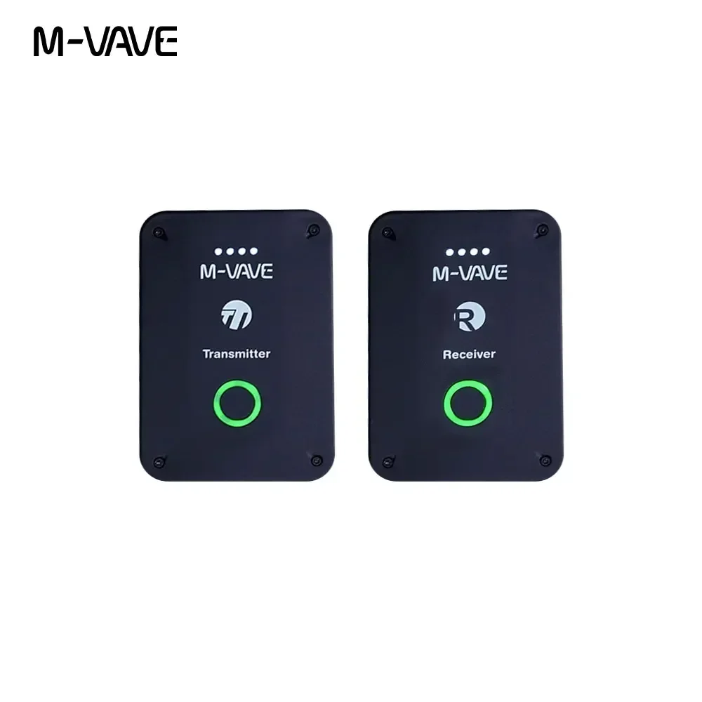 M-VAVE WP-9 2.4G Wireless Earphone Monitor Rechargeable Transmitter Receiver Support Stereo Mono Recording Function Cuvave