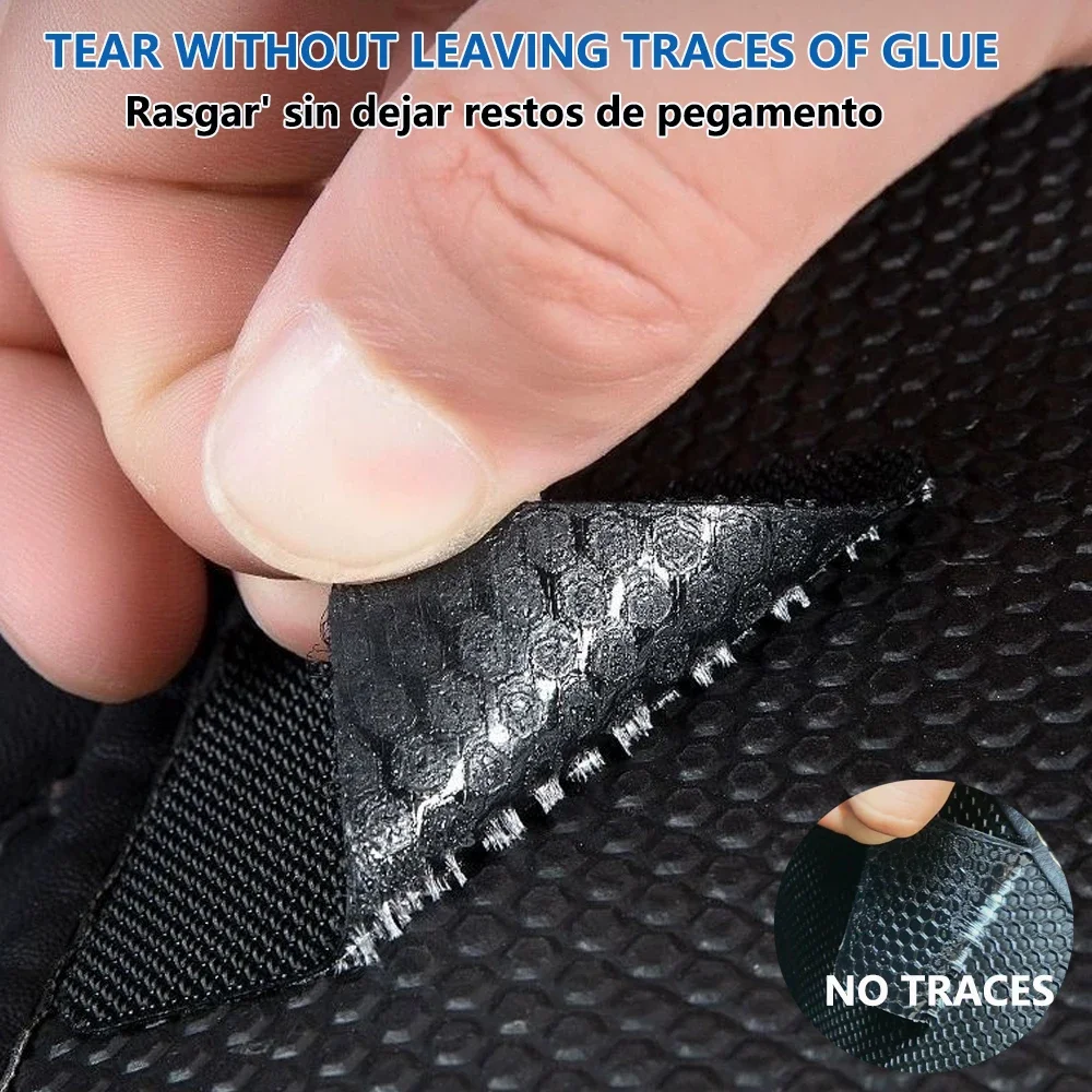 1-80 Pair Self Adhesive Fastener Tape Extra Strong Carpet Fixing Sticker Double Side Hook-and-loop Fastener Auto Adhesive Tape