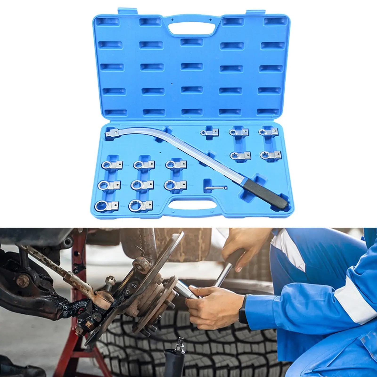 

Serpentine Belt Tool Set Serpentine Belt Adjust Tightener Wrench Tool Kit