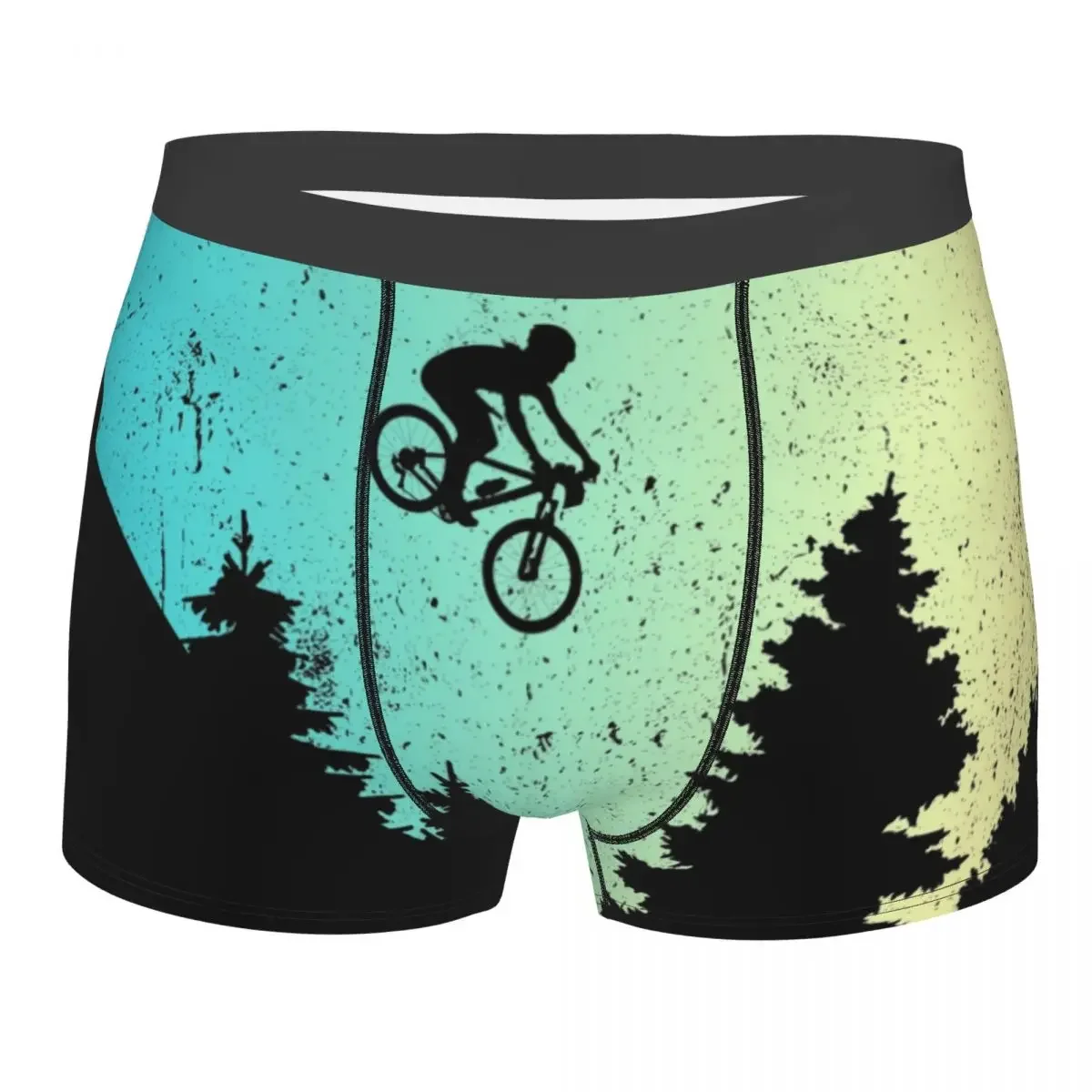 Custom Mountain Biker Bike Underwear Men Breathable MTB Bicycle Boxer Briefs Shorts Panties Soft Underpants For Male