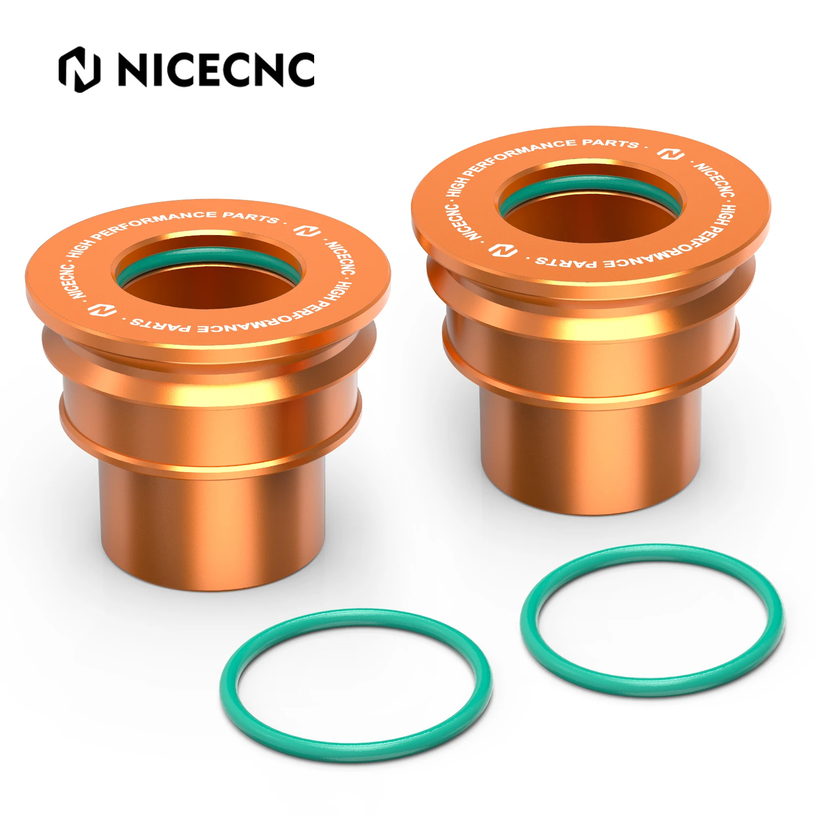 NICECNC-Colares do cubo dos espaçadores da roda traseira, 20mm, anel-O para KTM EXC 300 250 125 200 350 400 450 500 530 EXC-F XCW XCFW 2004-2023 2022