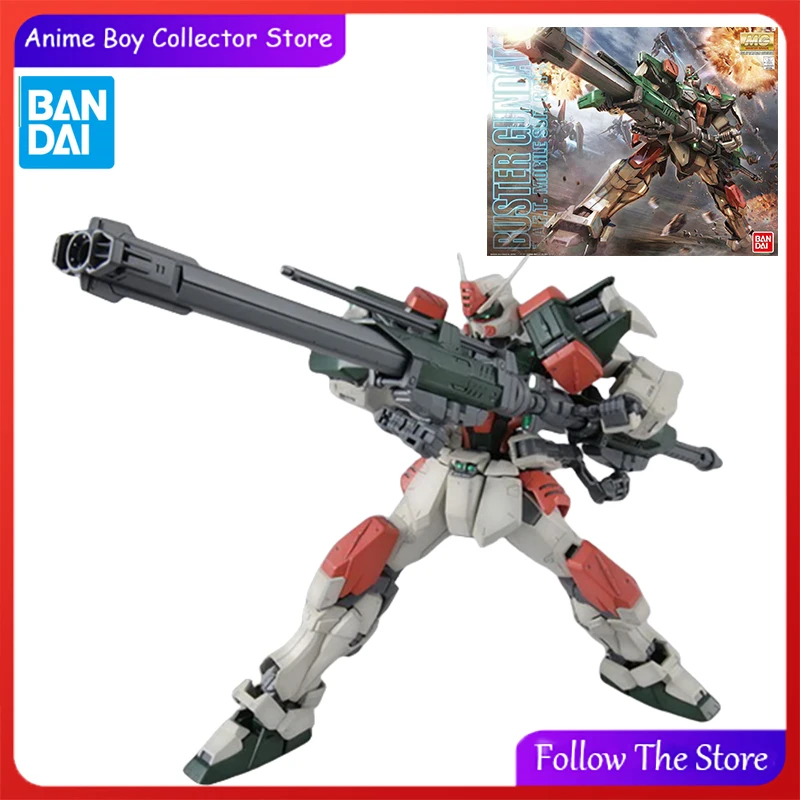 

Bandai Model Kit MG 1/100 GAT-X103 Buster Gundam Action Figure Model Suit Gundam Amine Figure Ornament Gifts for Children