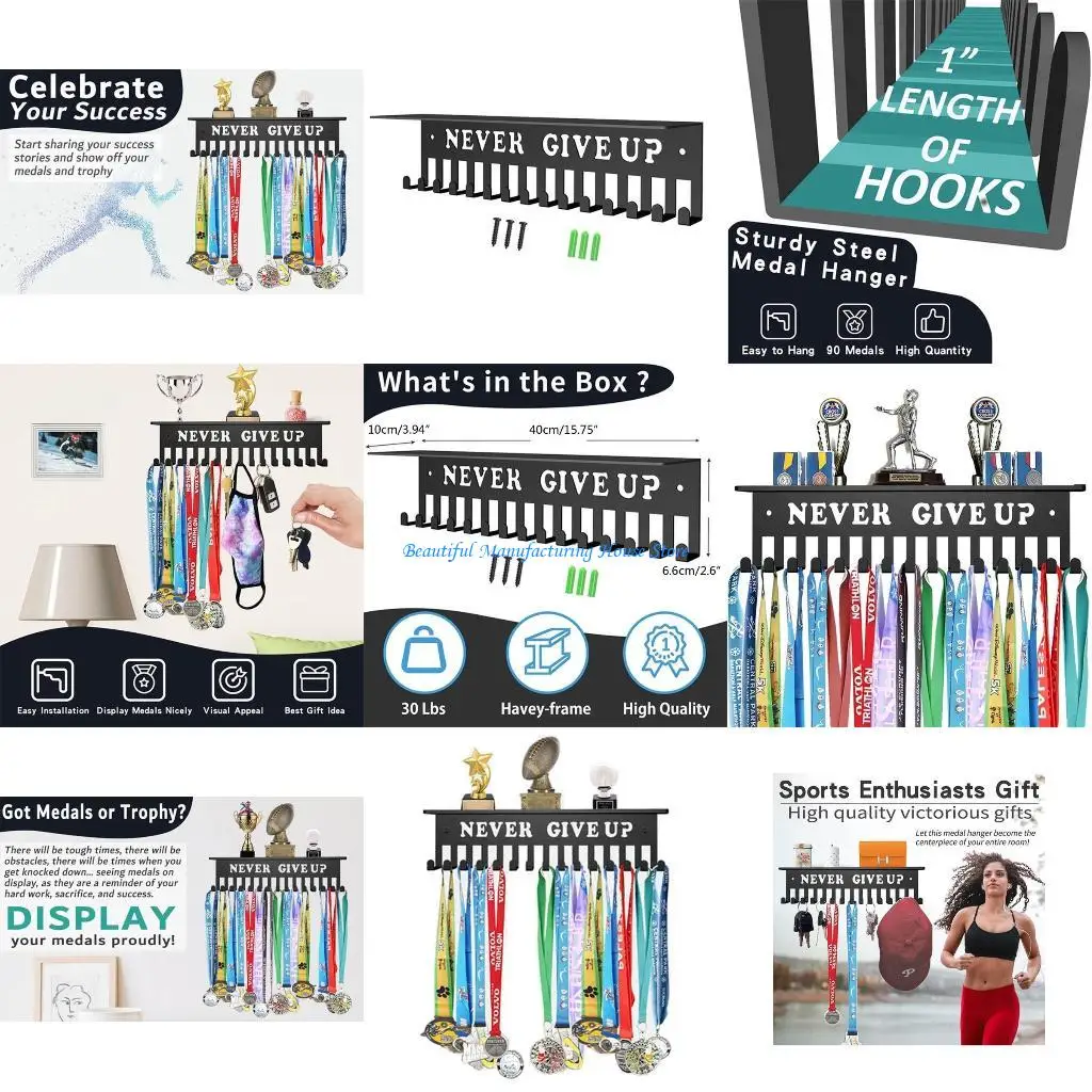 

Держатель для настенного крепления полки для медалей Э56А, вешалка для медалей, стенд для медалей, материал сплава