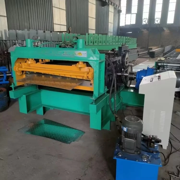 Customized Metal Steel Plate Embossing Machine, Leveling Embossing Machine, Plate Pattern Pressing Equipment