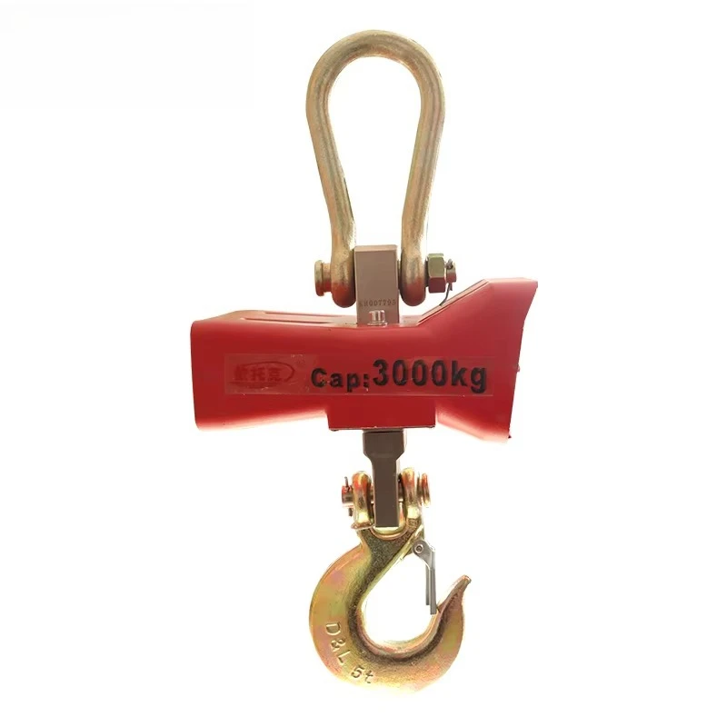 

Hot Sale Hanging Crane Scale LCD 300KG/600lbs Industrial Hanging Digital Dynamometer