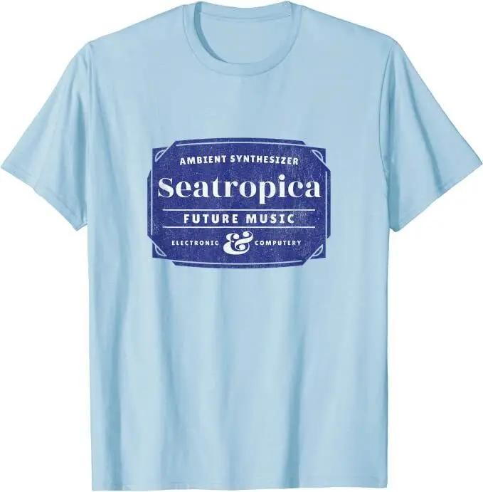 Seatropica Vintage Ambient Synthesizer ÄúFuture Music Äù T Shirt NEW 10 Colors