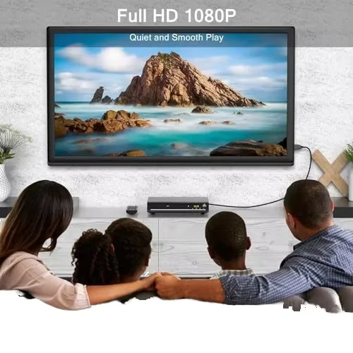 Pemutar Video Rumah Mini Definisi Tinggi Pemutar Blu Ray & DVD CD Baru dengan Fitur Audio untuk Rekaman VCD