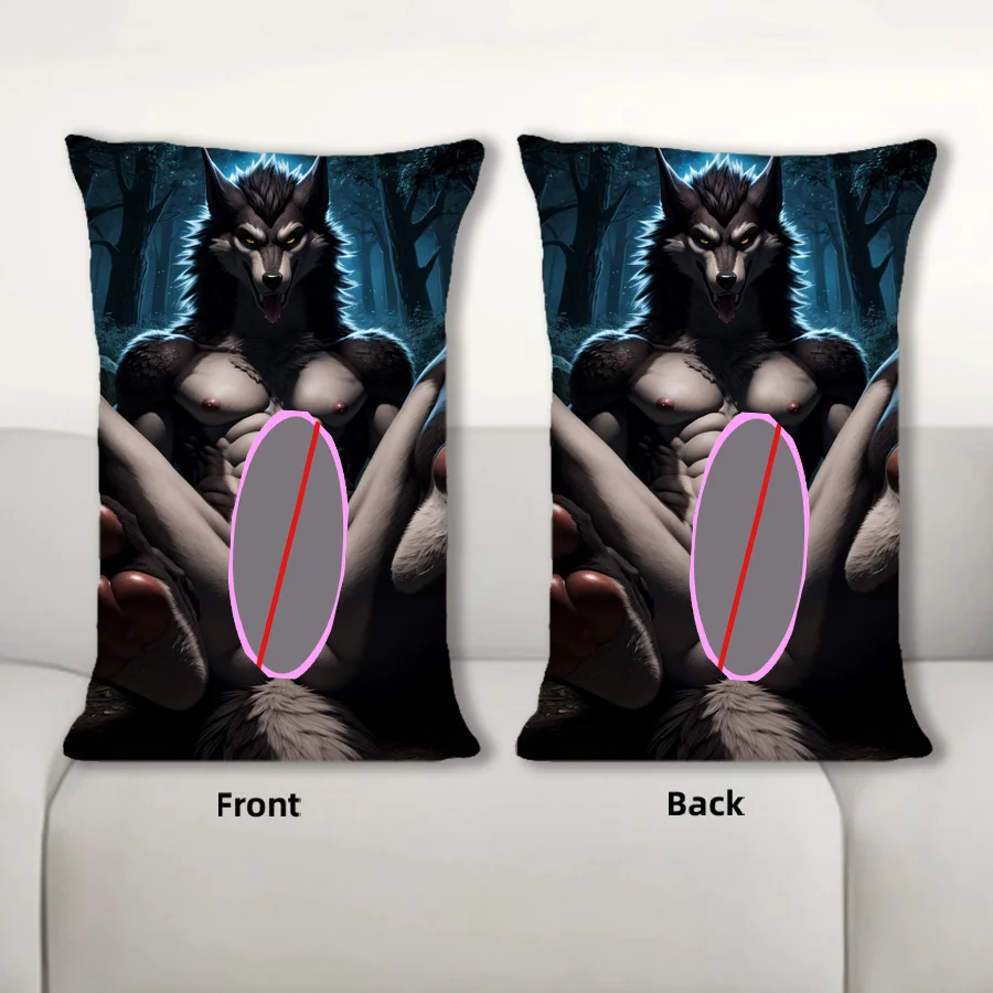 

Dakimakura аниме глубокий лес злой волк диванная подушка наволочка для тела двухсторонняя постельное белье с принтом наволочка