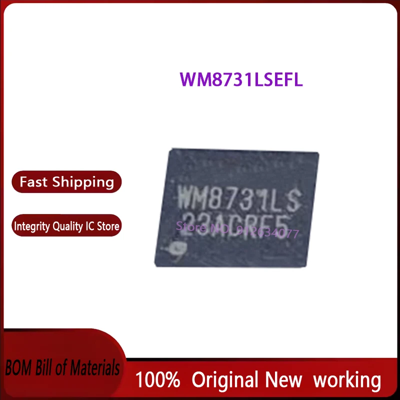 

10 шт. WM8731LSEFL/R WM8731LS WM8731 QFN-28 новый и оригинальный