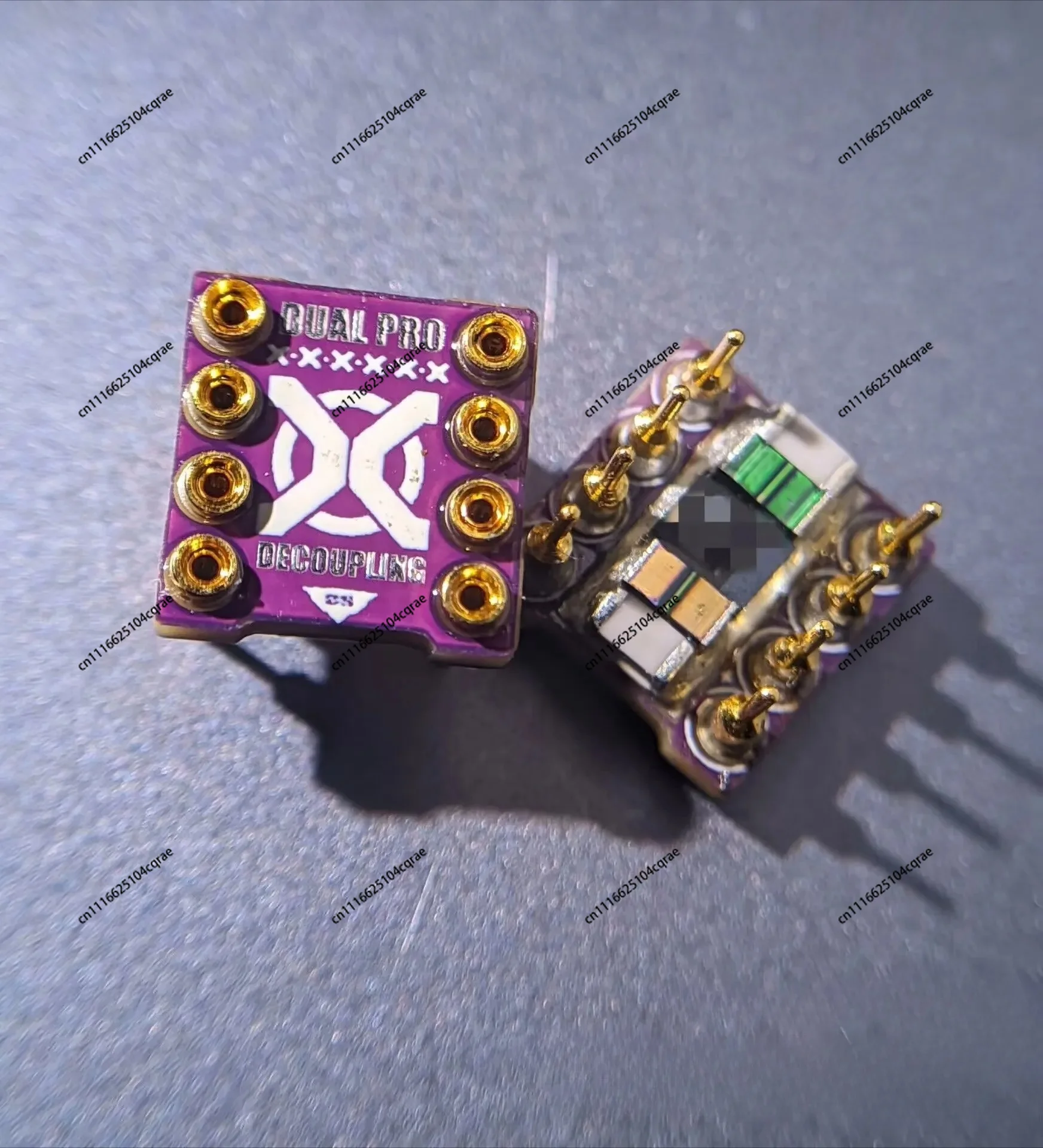 1PCS Dual Operational Amplifier Upgrade Base, Decoupling Operational Amplifier Base, DIP8-Pin HIFI Operational Amplifier Base