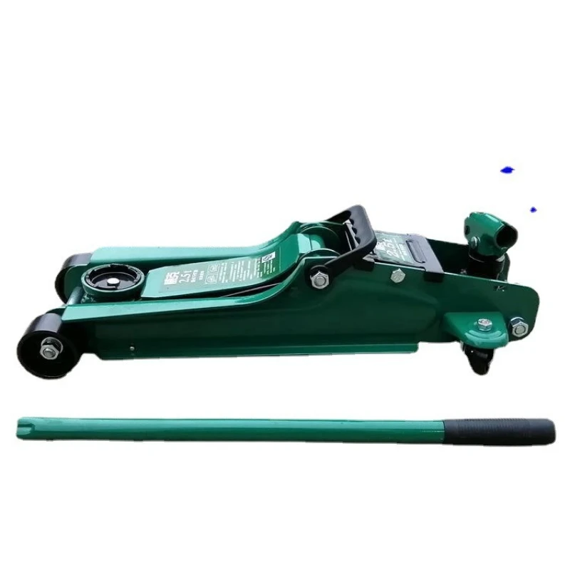 3. 4 ton horizontal hydrohydraulic double pump low-level jack tire change auto repair for trucks