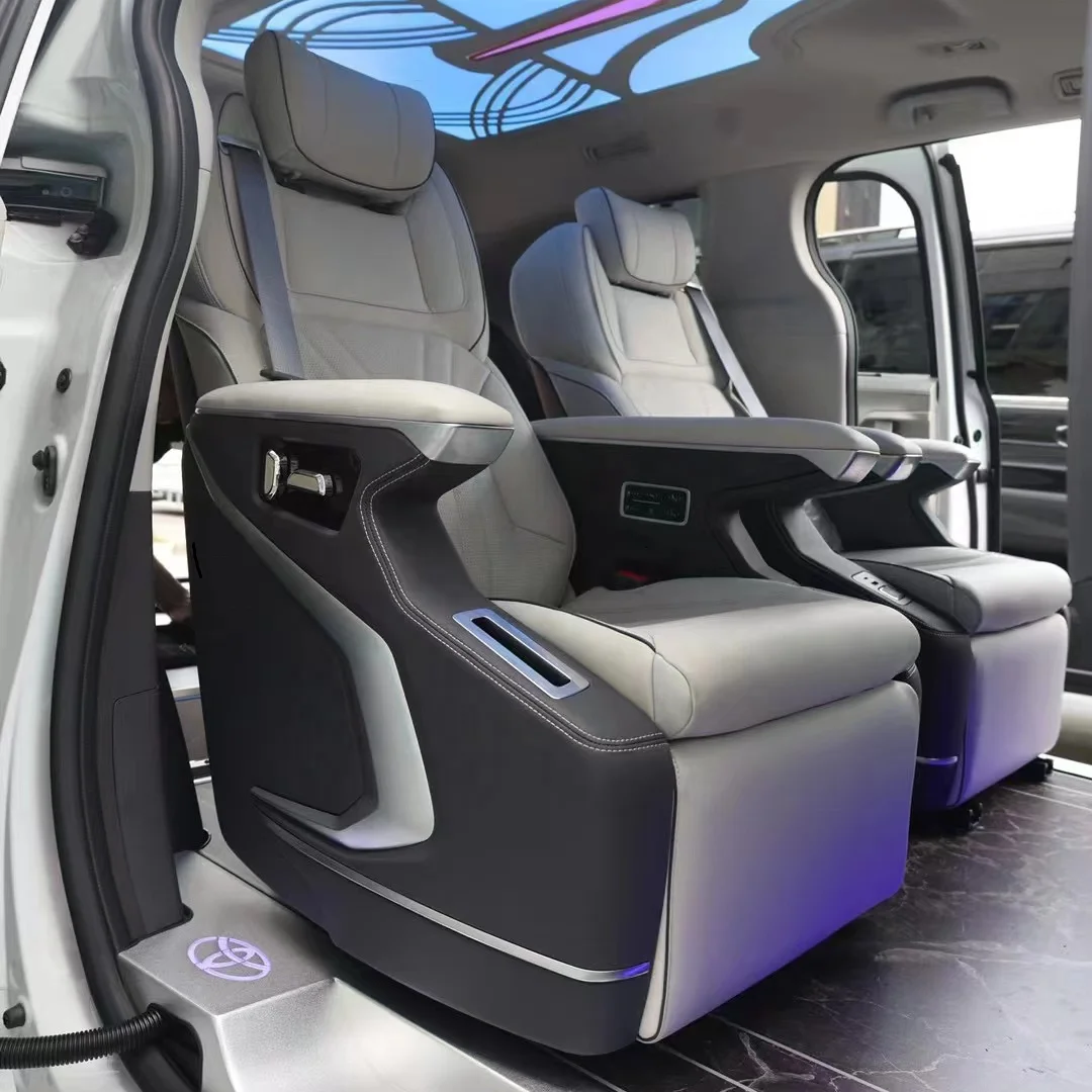 

UTV&ATVElectric Adjustable Leather Auto Seat Luxurious Aero Car Seat for Toyota Sienna