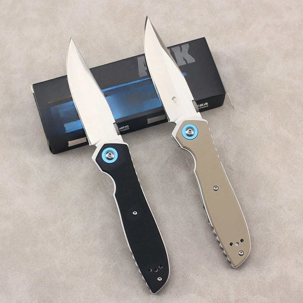 

0640, высококачественный складной нож G10, уличный складной нож D2, стальной портативный карманный складной нож для выживания в дикой природе