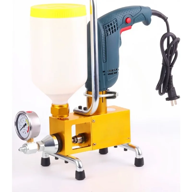 Floor Warping Tile Hollow Drum Grouting Machine Marble Stone Floor Wall Empty Sound Grouting Machine Empty Drum Glue Pump