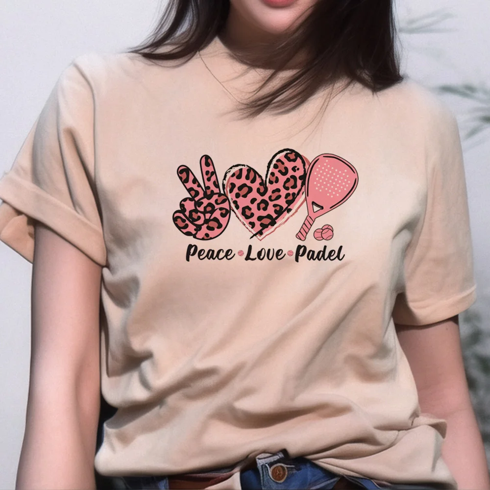 Padel t-shirts women anime Tee female designer anime manga clothes