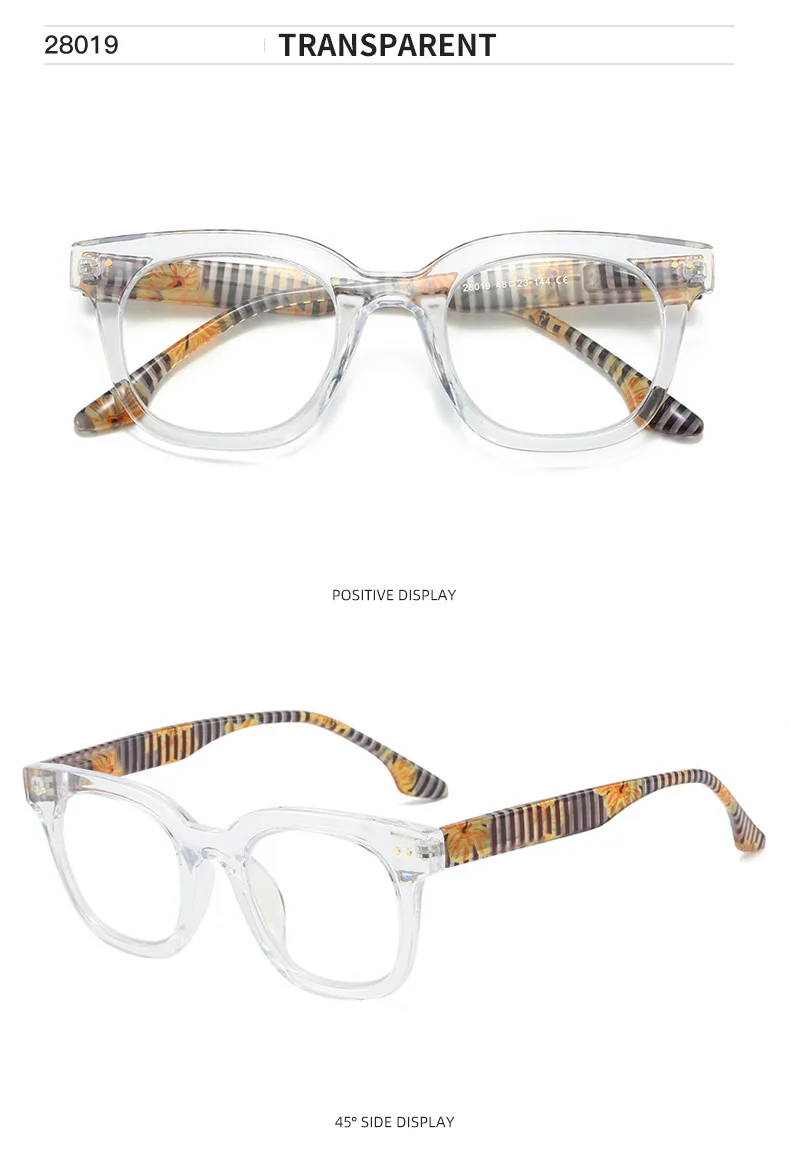 Sehr Dioptrien +4,25 4,5 5,0 bis +8,0 Lesebrille Ältere Männer Frauen Große Rahmen Anti Blaues Licht Presbyopie Brillen Leser – Detail 20