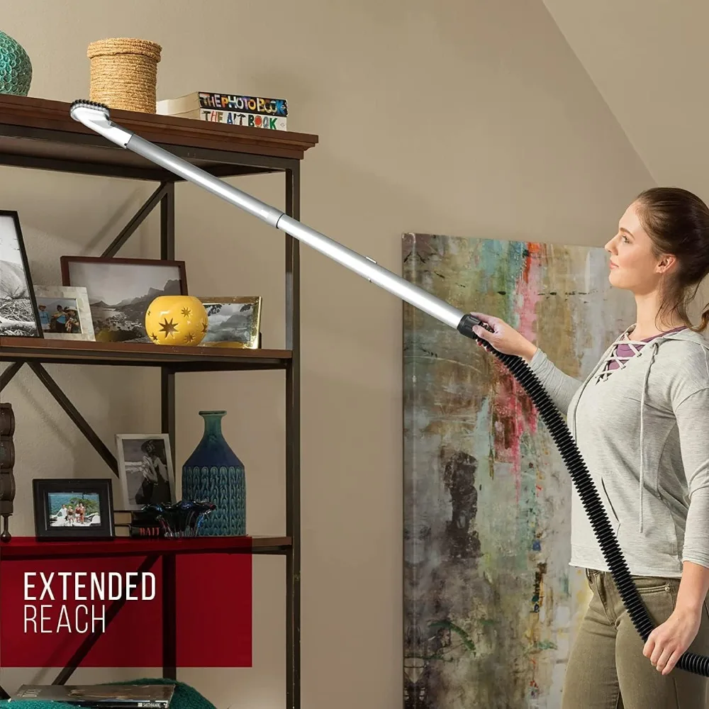 เครื่องดูดฝุ่นไร้ถุงตั้งตรงสําหรับพรมและพื้นแข็ง เครื่องดูดฝุ่นแบบมีสาย ทรงพลัง น้ําหนักเบา