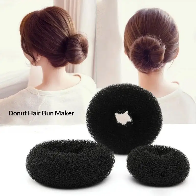 Hair Accessories Weave Donut Hair Tie Bun Hair Styling Multiple Colors Available For Dance Performances Daily Hairstyles