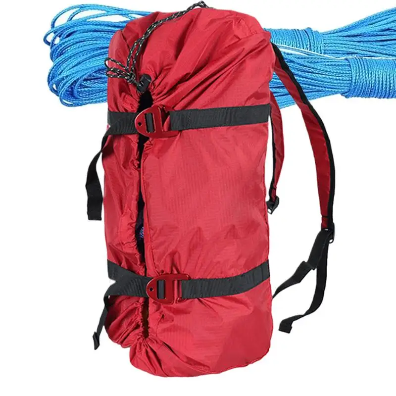 

Climbing Rope Bag Professional Tree Climbing Rope Bucket Non-Slip Arborist Equipment Adjustable Mountaineering Supplies For Men