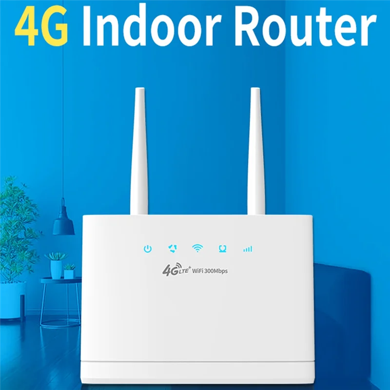 HFES 4G LTE Wifi Router ซิมการ์ด 300Mbps Wireless Wifi Router Home Hotspot รองรับพอร์ต 4G ไปยัง LAN 16 ผู้ใช้ Wifi