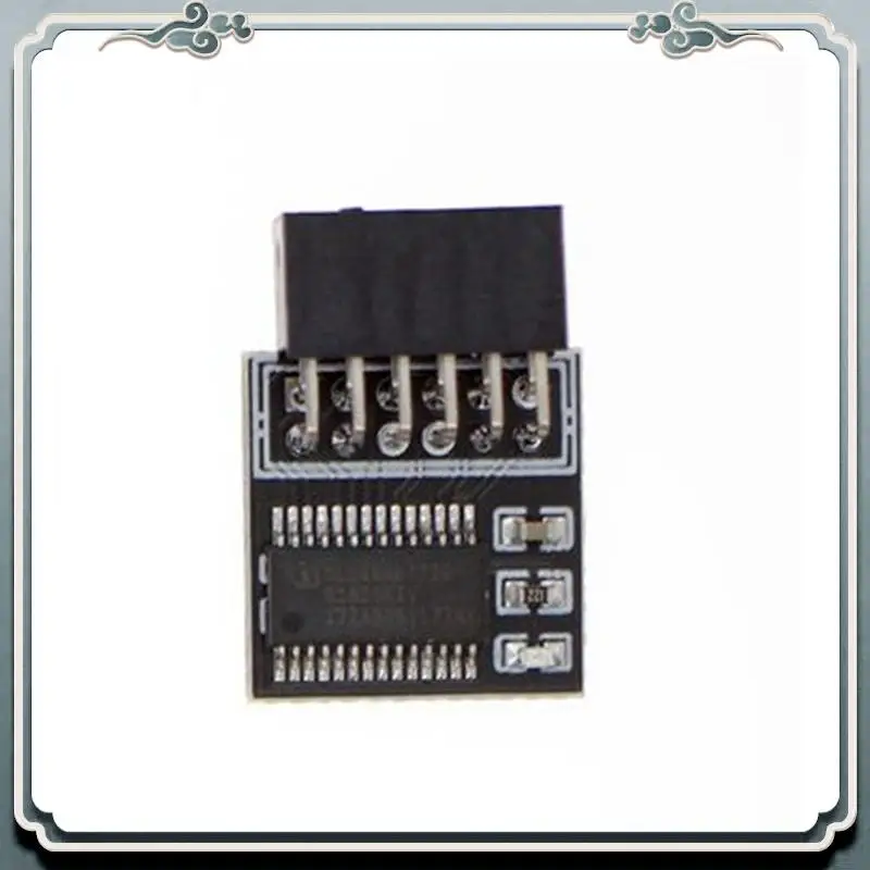 ABIJ-2X TPM 2.0 Modul Keamanan Enkripsi Kartu Jarak Jauh Modul LPC-12PIN untuk GIGABYTE 12PIN LPC TPM2.0 LPC 12 Pin