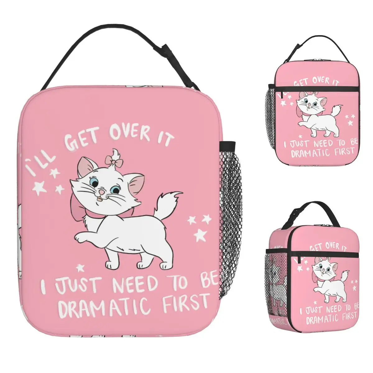 حقيبة تبريد معزولة للغداء من ماري كات حاوية الغداء The Aristocats Anime المحمولة حمل صندوق الغداء حقائب الغذاء #1