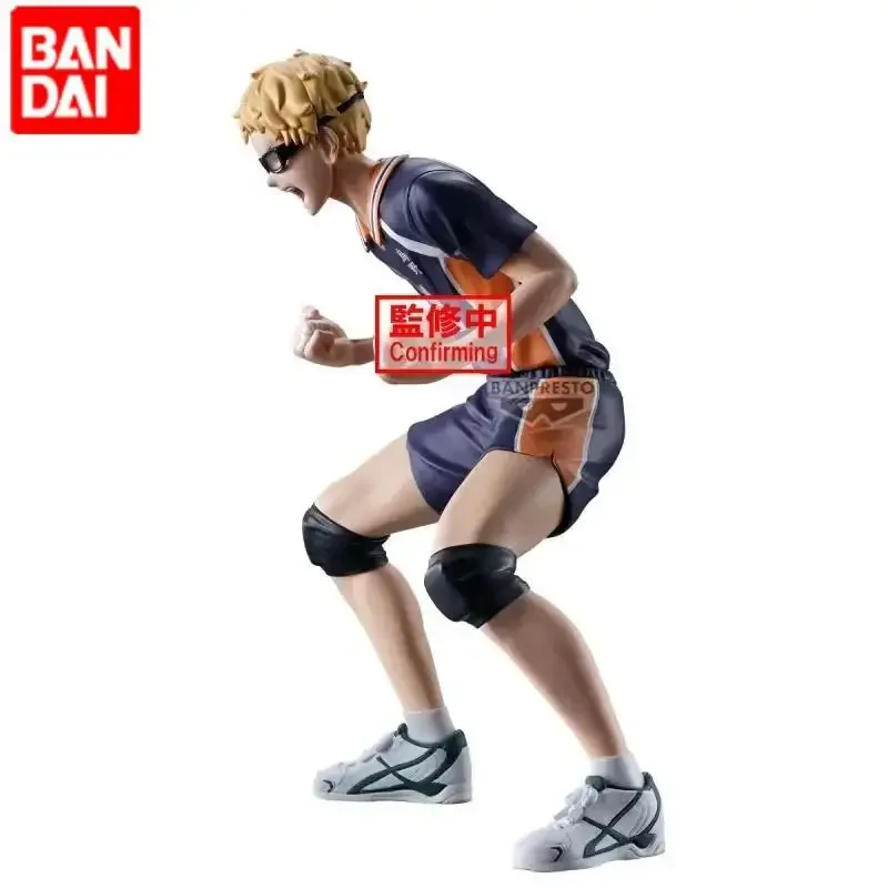 

Новый Banda Banpresto Haikyuu!! Kei Tsukishima ПВХ позирующая фигурка модель аниме настольный орнамент куклы игрушки подарок детская коллекция