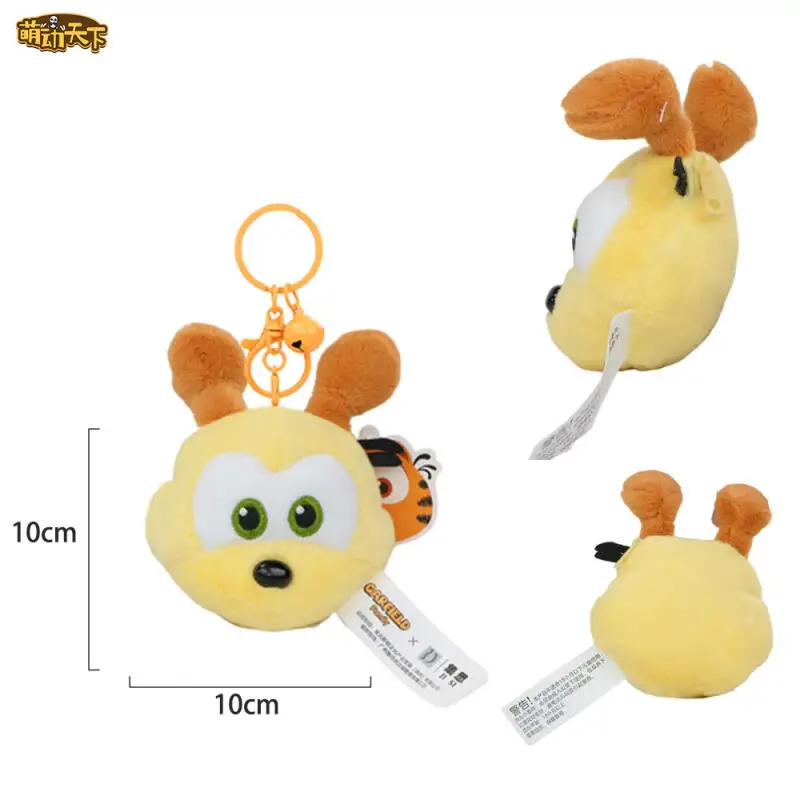 Garfield Niedlicher Ausdrucksanhänger, Cartoon-Plüschtier, Geldbörse, niedlicher Odie-Schlüsselanhänger, Anime-Plüsch-Geldbörse, Rucksack, Dekoration, Geschenke