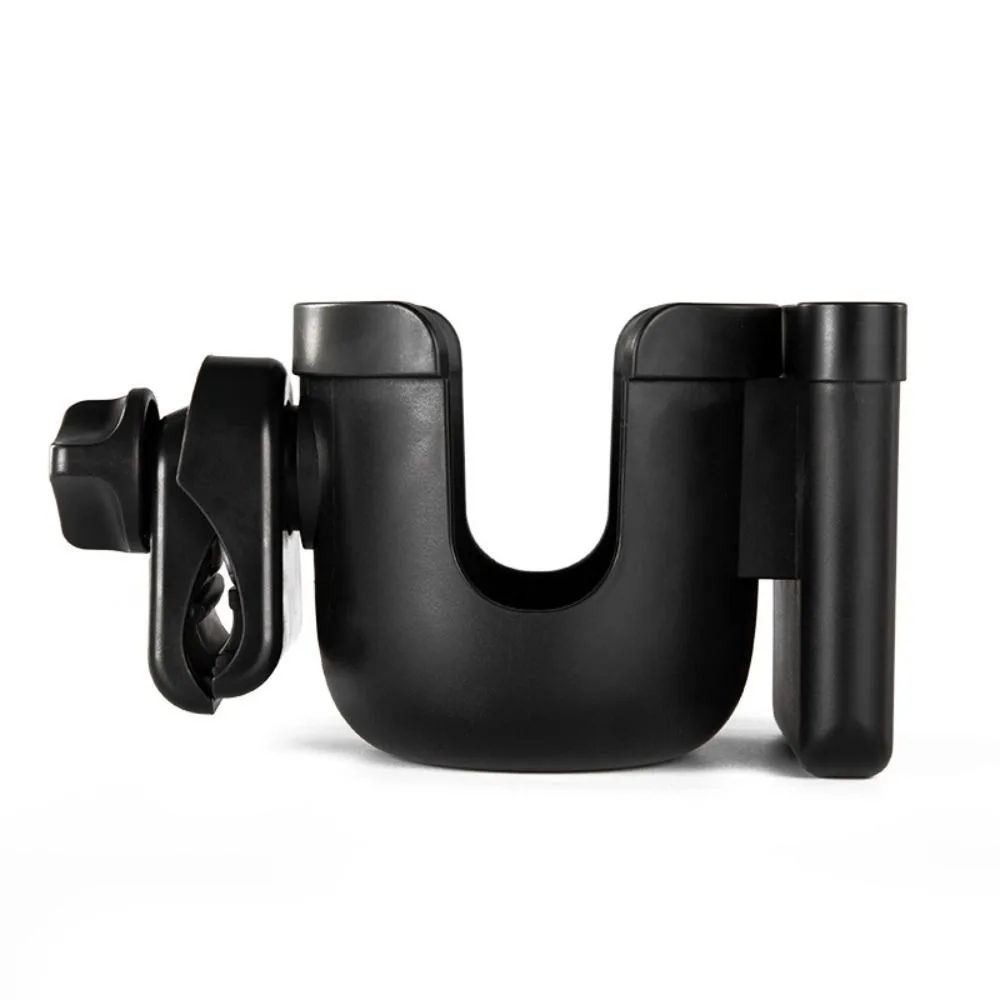 Baby Stroller Water Cup Holder Baby Pram Anti-Slip Milk Bottle Rack Multi-function 360° Rotate Mobile Phone Holder
