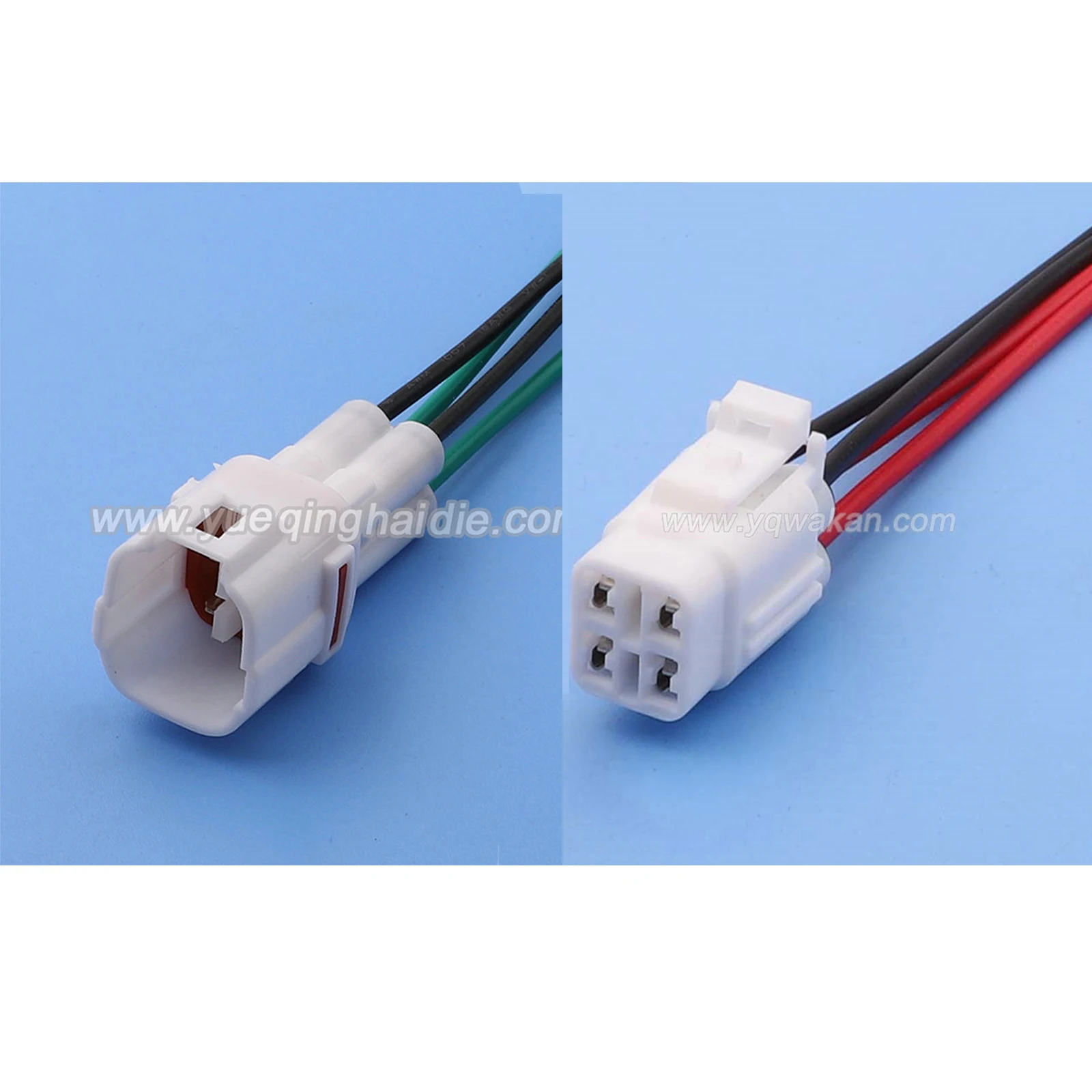 

4 Pin Connector 2mm Male Female Connector Automobile Wiring Harness Cable Socket for Honda 6188-0004 6180-4771