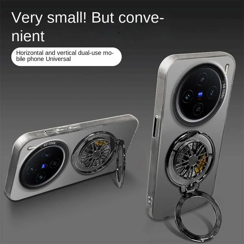 for MagSafe Magnetic Case For Vivo X200 Pro Mini X100 x200 Ultra FE X100S pro x200s Y04 stand holder Cover Shell Shockproof case