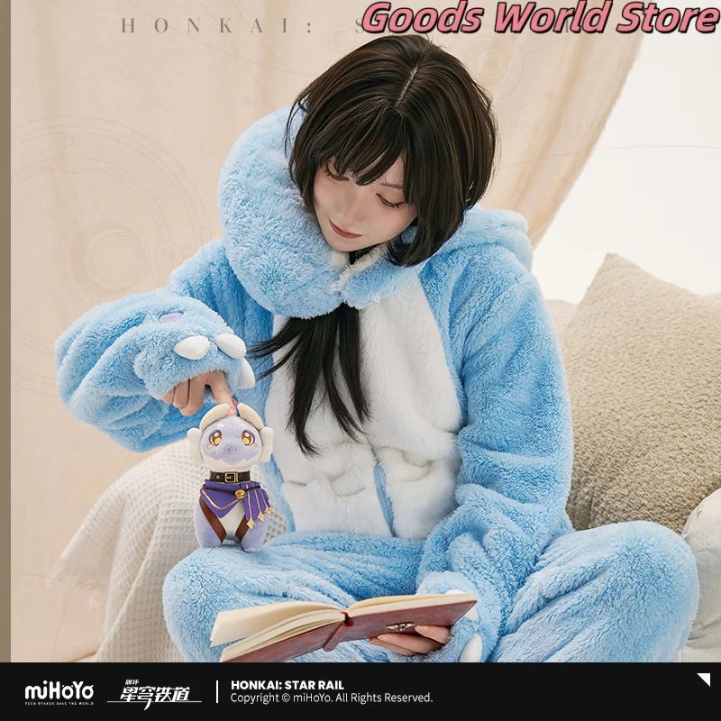Original Earth beast Theme Home Clothing Winter Warm Sleepwear Honkai Star Rail Aventurine Cosplay Costume Anime Halloween Gift