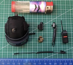 DAMTOYS DAM 78095 RUSSIAN Spetsnaz MVD SOBR PKM Gunner Soldier Toys Model Helmet Sight Vision For 12