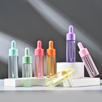 10pcs Dropper Bottles 5ml 10ml Glass Empty Essential Oil Aromatherapy Bottle Cosmetics Fluid Containers with Dropper