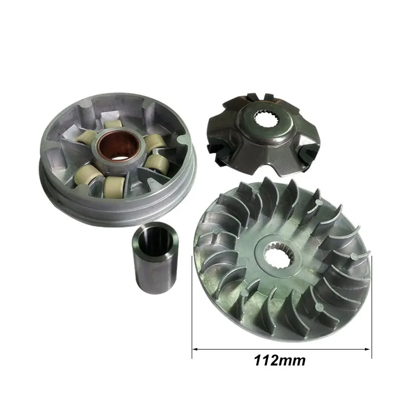 Motorcycle AN 125 Front Drive Clutch Variator Pulley Assembly For Suzuki AN125 HS125T QS150T Scooter Engine Spare Parts